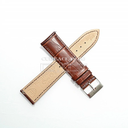 Curea Piero Magli maro, model aligator QR 20mm - 11411103 - Img 2