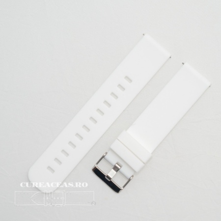 Curea silicon albă, telescop QR, 22mm -402222 - Img 3