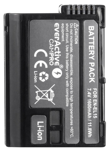 Acumulator Premium EverActive CamPro - EN-EL15 -1600mAh - Img 2
