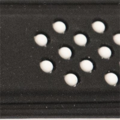 Curea silicon doua culori negru cu alb, telescop QR, 20mm -60726 - Img 2