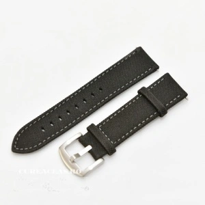 Curea panza neagra cu gri 20mm - 51546