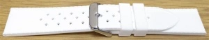 Curea silicon albă model Rolex Tropic 22mm -55813