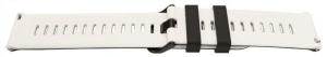 Curea silicon doua culori QR neagra cu alb 20mm- 62202 - Img 2