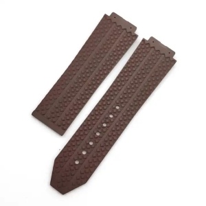 Curea tip Hublot silicon maron