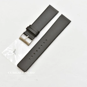 Curea tip Skagen de 22mm neagra - 56693