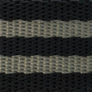 Curea NATO negru cu gri XL 22mm - 58592 - Img 2