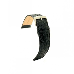 Curea piele vitel model crocodil plată 18mm-2090118 - Img 2