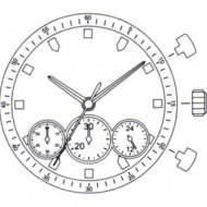 Miyota cronograf JS50