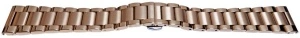 Bratara rose gold deployant capat drept 24mm - 57133