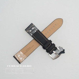 Curea piele neagră model TW Steel 22mm - 3810122 - Img 2