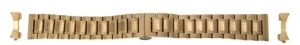 Bratara aurie deployant capat drept si curbat 22mm