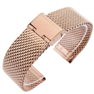 Bratara milaneza rose gold 24mm
