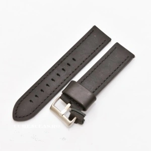 Curea piele neagră vintage QR 24mm - 3990124