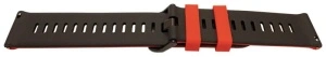Curea silicon doua culori QR roșu cu negru 22mm- 62221 - Img 4