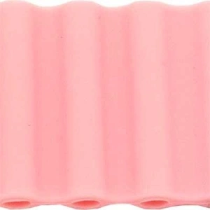 Curea silicon roz cutata cu telescop QR 22mm - 63052 - Img 2