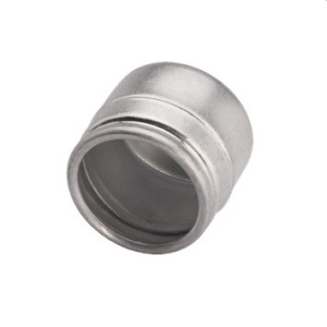 Cutie aluminiu cu capac din sticla - 1A