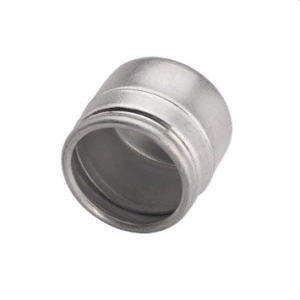 Cutie aluminiu cu capac din sticla - 1A