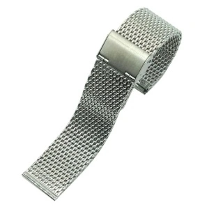 Bratara milaneza argintie 24mm