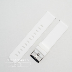 Curea silicon albă, telescop QR, 22mm -402222 - Img 3