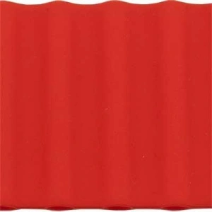 Curea silicon roșie cutata cu telescop QR 20mm - 63053 - Img 2