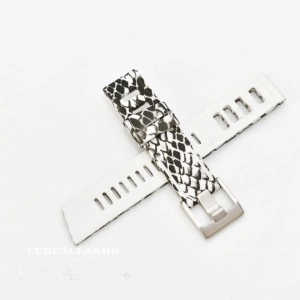 Curea ceas stil Isofrane model șarpe 20mm - 56289 - Img 2