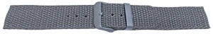 Curea din tesatura de nylon gri 18mm - 58014