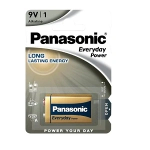 Baterie 9V Panasonic 6LR61 / 9V alkalina