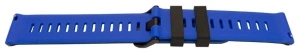 Curea silicon doua culori QR neagra cu albastru 20mm- 62204 - Img 3