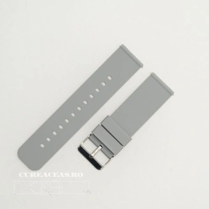 Curea silicon gri, telescop QR, 22mm -400722