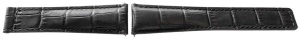 Curea tip Tag Heuer neagra 19mm - 52522