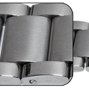 Bratara argintie deployant capat drept 18mm - 57138 - Img 2