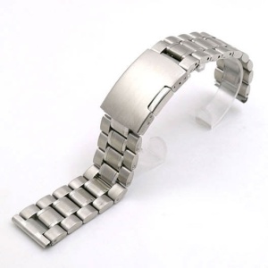 Bratara argintie tip Fossil 22mm