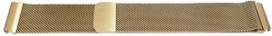Bratara milaneza aurie cu inchidere magnetica QR 18mm -56990