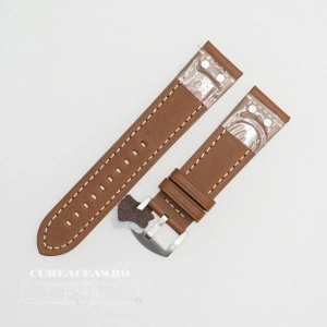 Curea piele maro deschis model TW Steel 18mm - 3810318