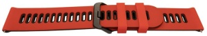 Curea silicon doua culori QR roșu cu negru 20mm- 62220