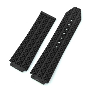 Curea tip Hublot silicon neagra