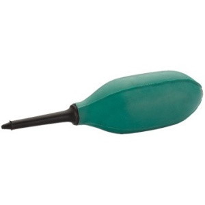 Pompița pentru praf si impurități cu vârf lung verde