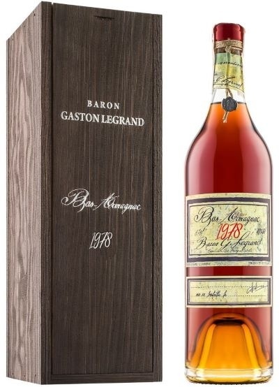Armagnac Baron Gaston Legrand 1972 70cl