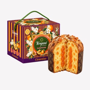 Panettone Traditional cu crema de clementine, Vergani 750g