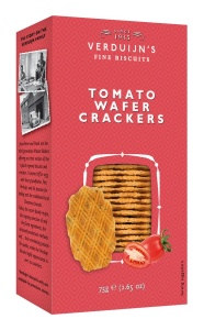 Crackers artizanali cu rosii si busuioc Verduijn's 75g