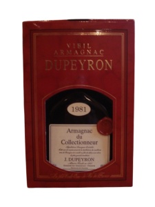 Armagnac Dupeyron Millesime 1981 0.7 L