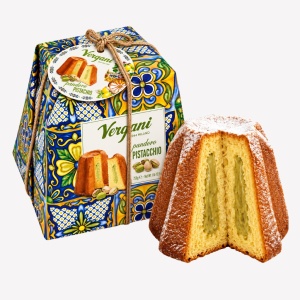 Panettone cu crema de fistic, Vergani 750g