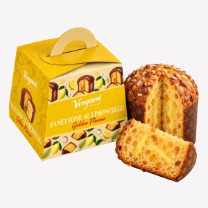 Panettone fara gluten cu limoncello, Vergani 600g