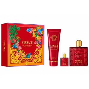 Versace Eros Flame 100ml.5ml.150sg Apa De Parfum Barbati SET