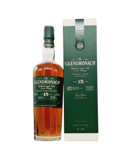 Glendronach 15 Ani Sherry Cask Whisky 0.7L