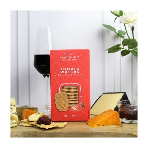 Crackers artizanali cu rosii si busuioc Verduijn's 75g - Img 2
