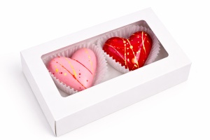 Praline inimi ciocolata Love Boeme Chocolaterie
