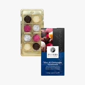 Trufe Artizanale Marc de Champagne Festive Peters 100g
