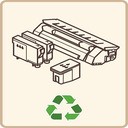 Toner waste box