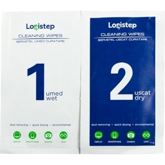 SET curatare Logistep-servetele umed + uscat-dimensiune 12*20cm